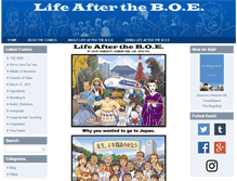 Tablet Screenshot of lifeaftertheboe.com